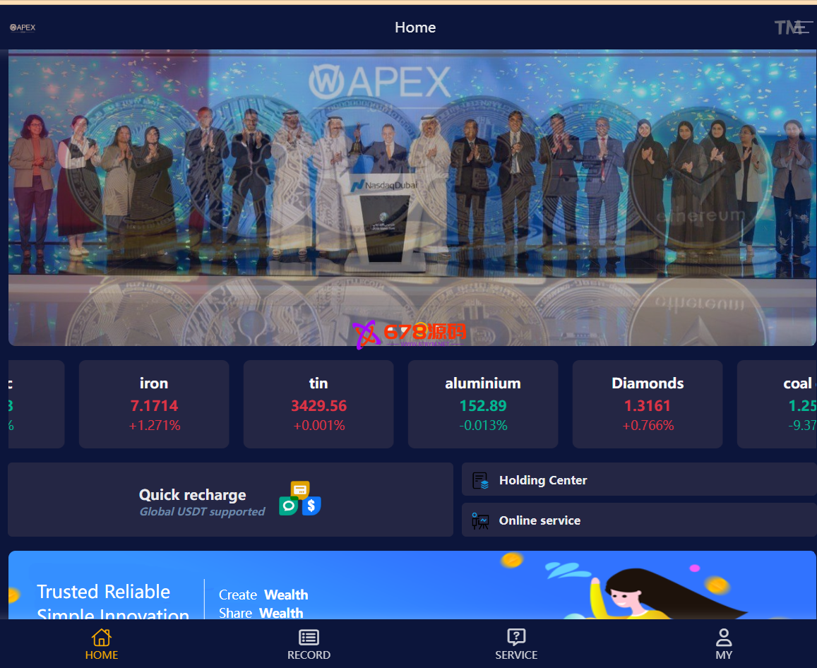 微盘运营版虚拟币外汇微交易/交易所盘