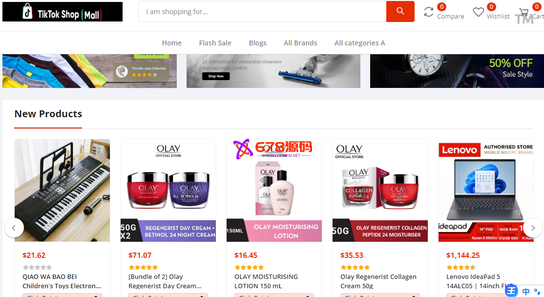 3G跨境电商系统/多语种商城系统/外贸商城系统