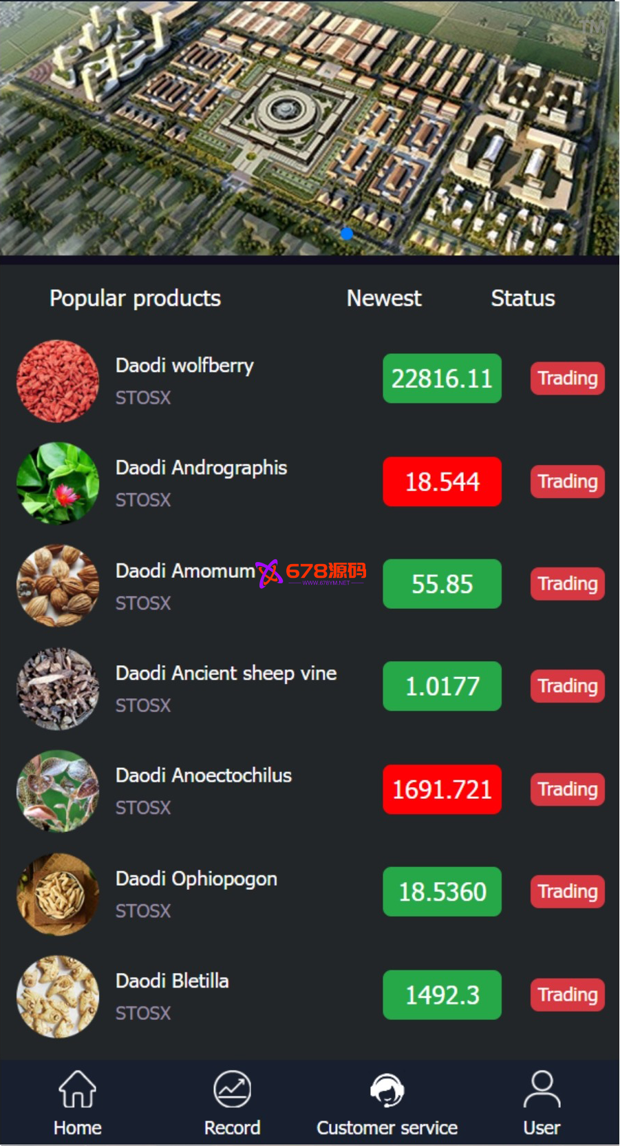 微交易系统微盘源码K线正常投资理财源码