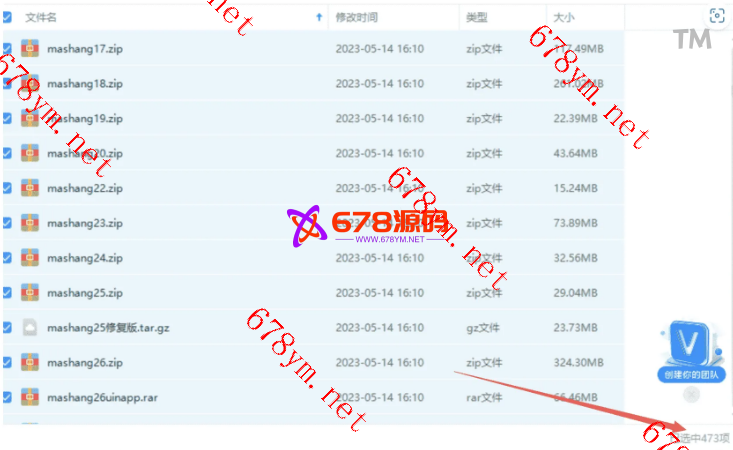開源營運码商网打包473套源码